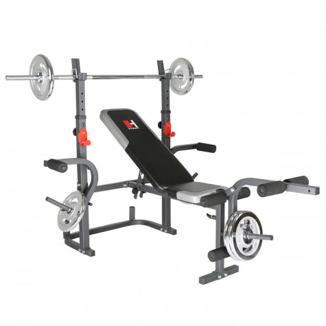 Hammer HAMMER Hantelbank Bermuda XT schwarz/rot/silber