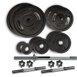 Hammer HAMMER 53 kg Lang- und Kurzhantel-Set